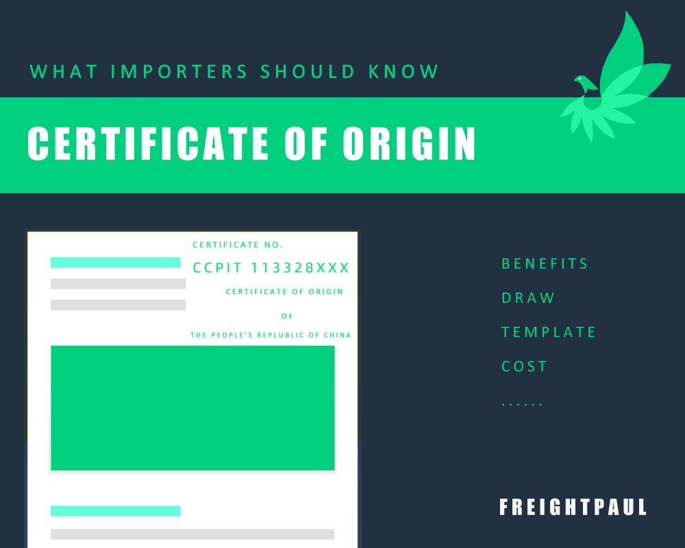 certificate of origin china